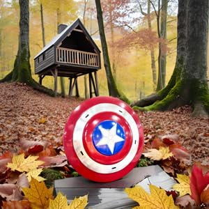 Marvel Legends Series Avengers Falcon And Winter Soldier Captain America Premium Role Play Shield -Adult Fan -Costume/Collectible