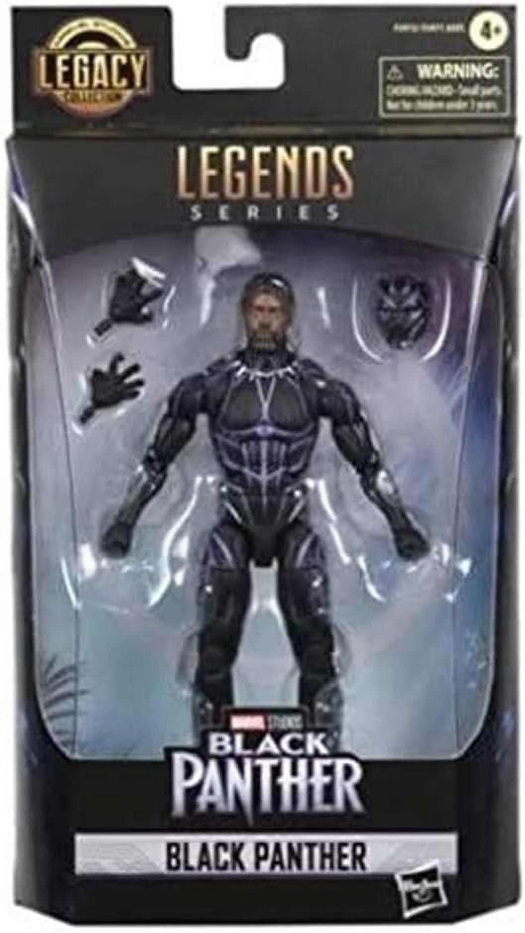 Marvel Legends Series Black Panther Legacy Collection Black Panther 6-inch Action Figure Collectible Toy, 3 Accessories