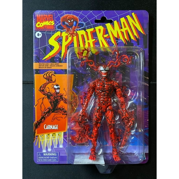 Marvel Legends Series - Choose Your Figure 99+ Legends in Stock! All NEW In Box-Carnage - Spioder-Man Retro
