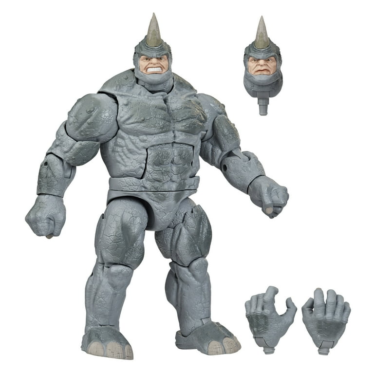 マーベルレジェンド・ライノ（レトロ版） Marvel Spider-Man Legends Series 6-inch Rhino Villain Retro