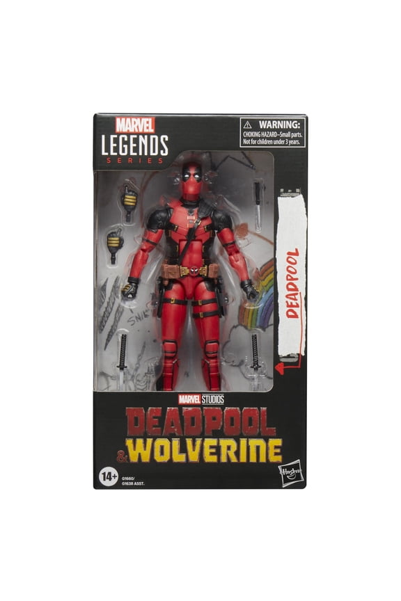 Marvel Legends Series Deadpool, Deadpool Wolverine Collectible 6 Inch Action Figure