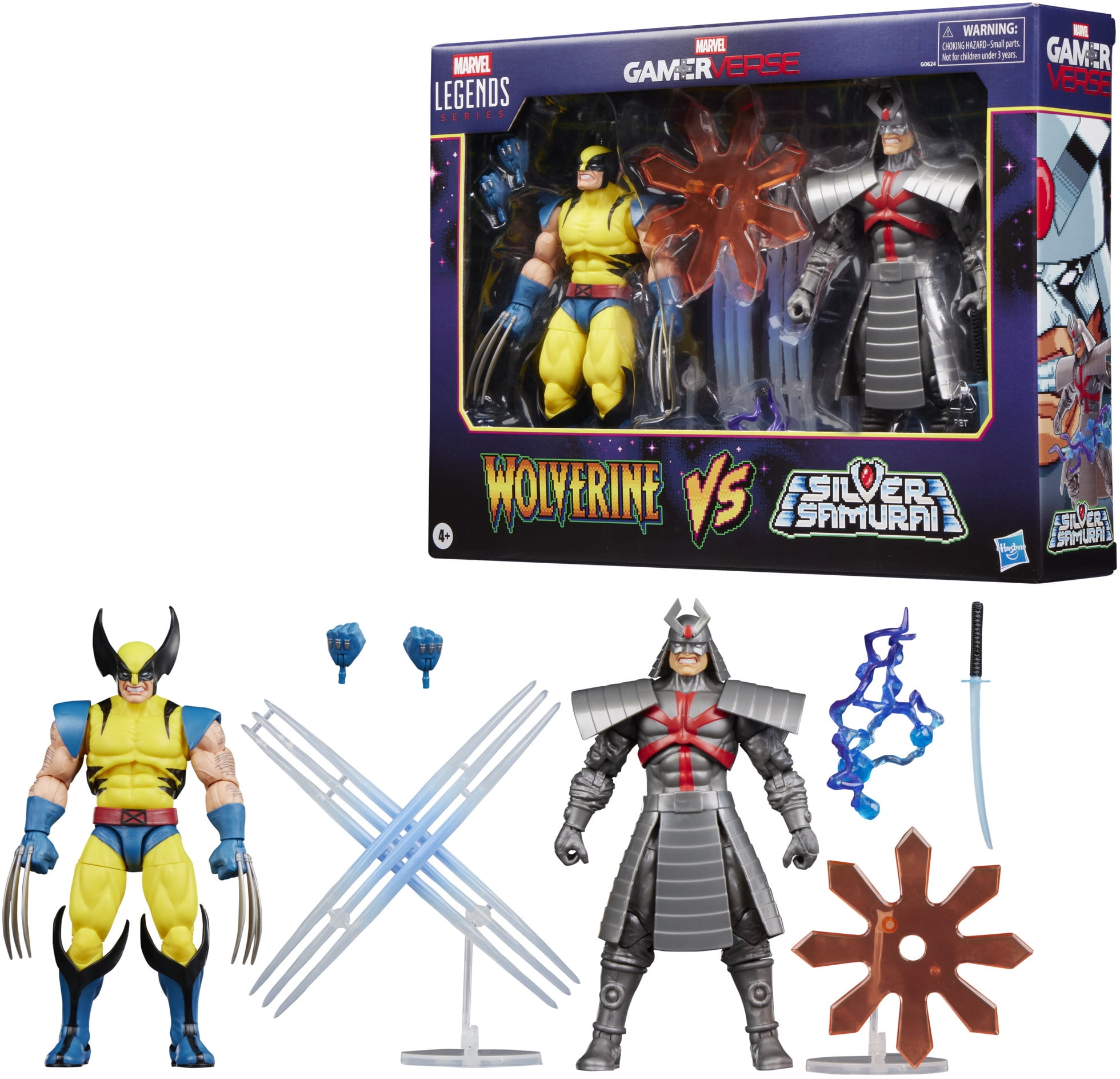Hasbro Collectibles - Gamerverse - Marvel Legends - Wolverine vs Marvel's Silver Samurai Action Figure 2-Pack