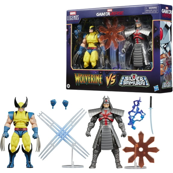 Hasbro Collectibles - Gamerverse - Marvel Legends - Wolverine vs Marvel's Silver Samurai Action Figure 2-Pack