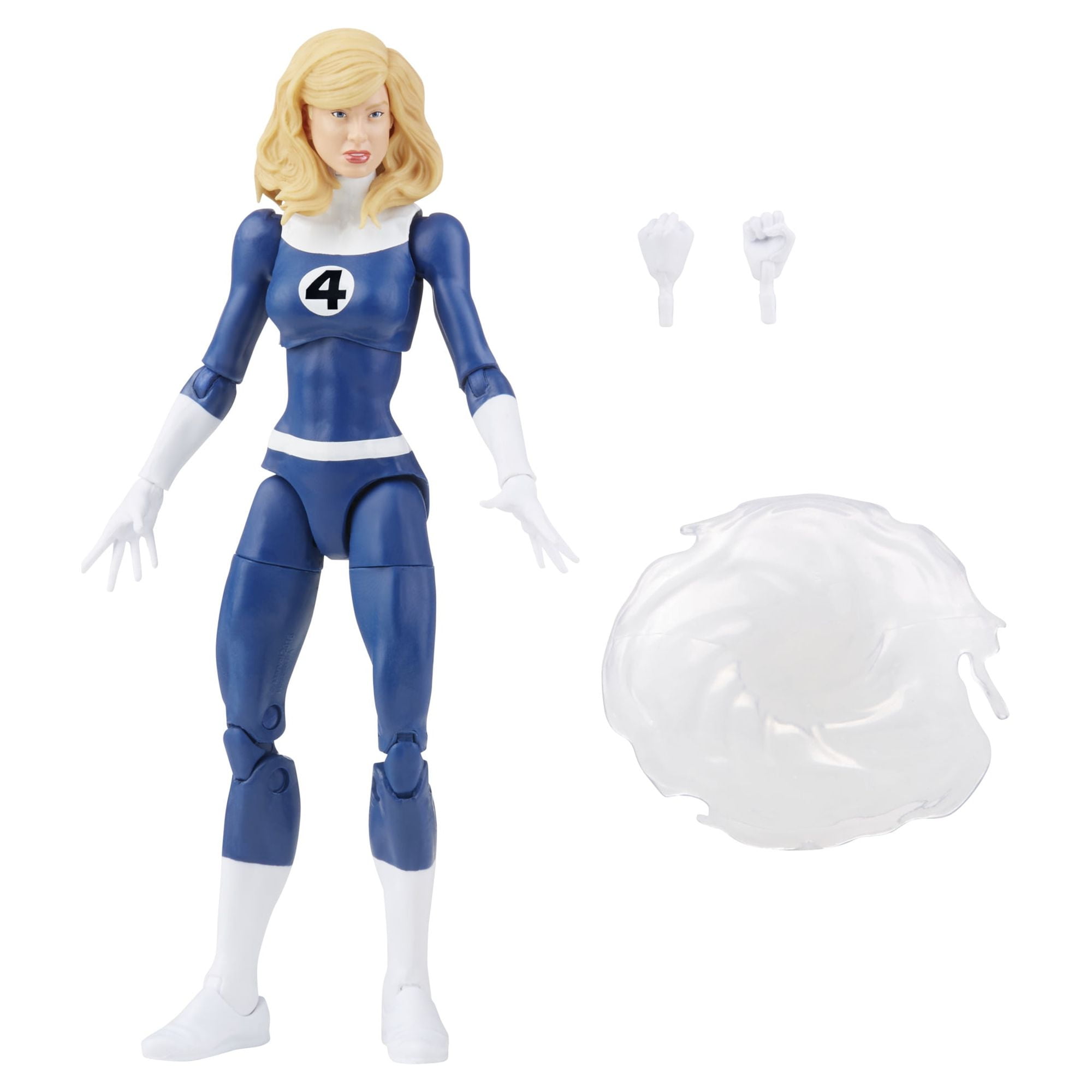 Marvel Legends Series Invisible Woman 6-inch Blue Action Figure with Accessories