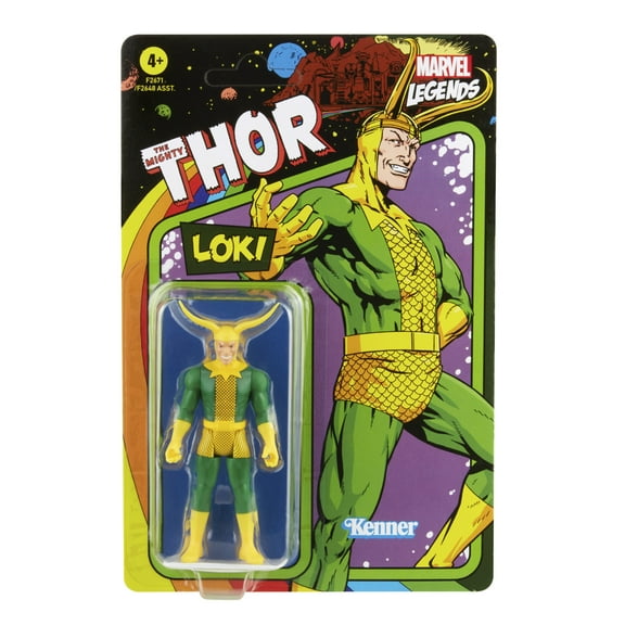 Marvel: Legends Series Loki Kids Toy Action Figure for Boys and Girls (9”)