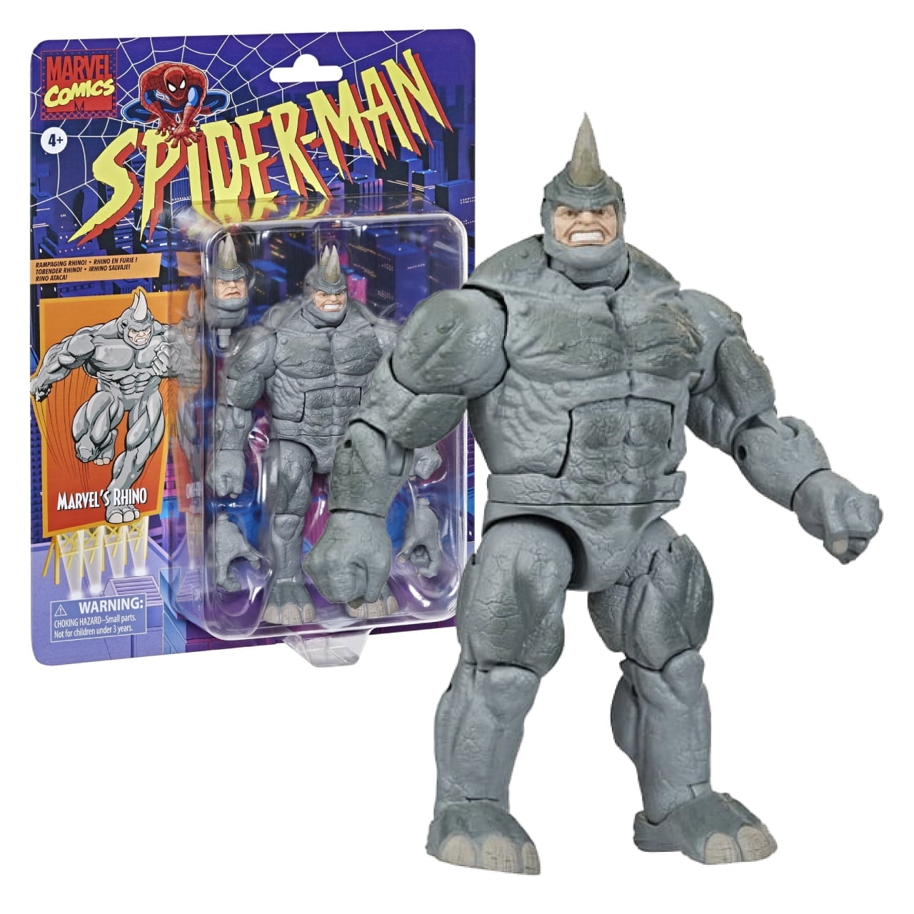 マーベルレジェンド　ライノ Marvel Legends Series Marvel's Rhino Retro Spider-Man 6