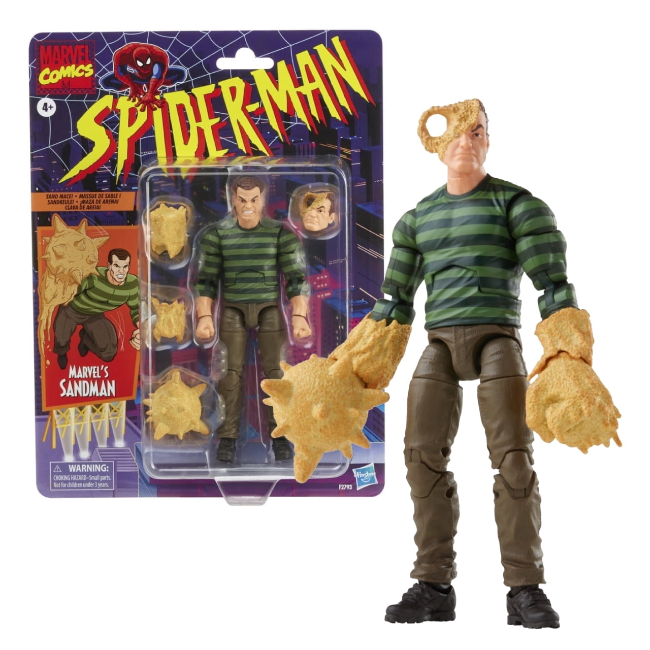 Marvel Legends Series Marvel's Sandman, Spider-Man 6