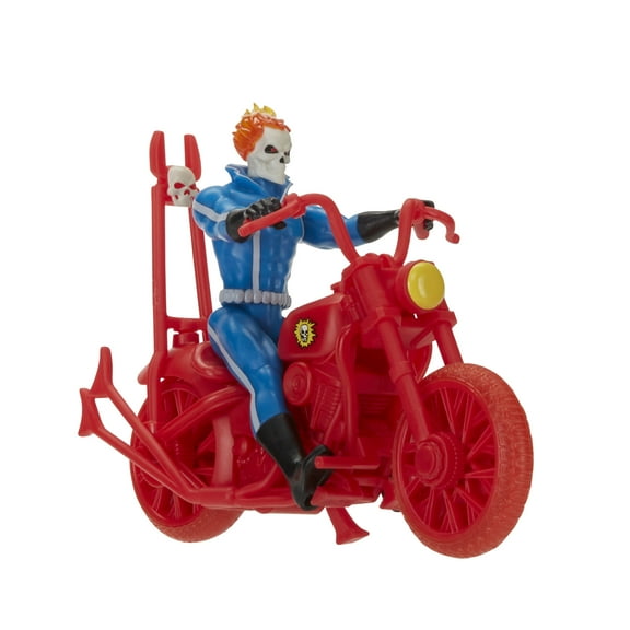 Marvel Legends Series Retro 375 Collection Ghost Rider Action Figures (3.75) with Vehicle