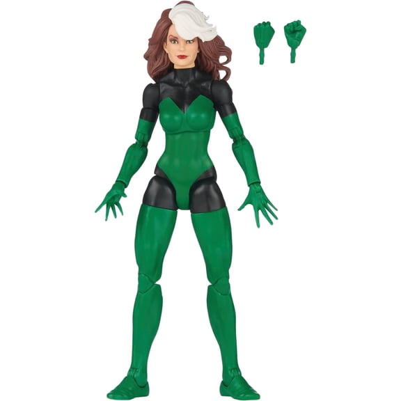 Marvel Legends Series Rogue, Uncanny X-Men Collectible 6 Inch Action Figures, 2 Accessories