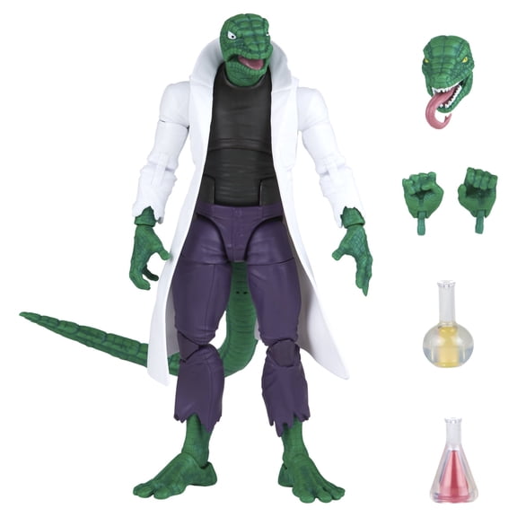 Marvel Legends Series Spider-Man 6-inch Marvels Lizard Retro Action Figure