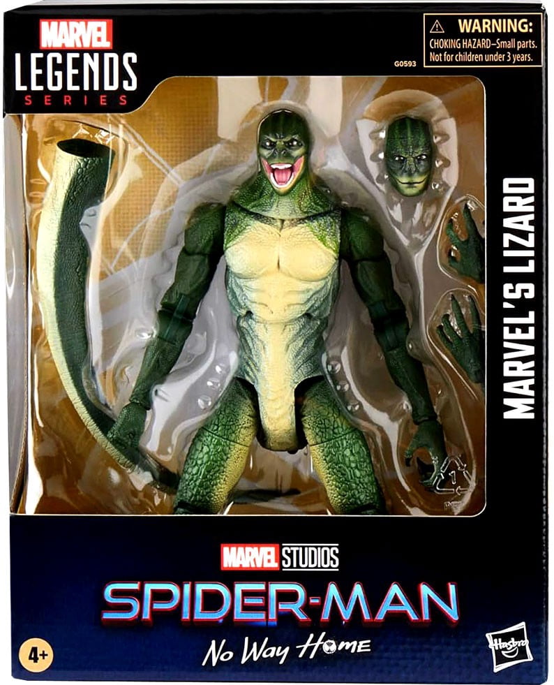 Alberta Lizard Marvel Legends Series Spider-Man: No Way Home Lizard Deluxe 6-inch ...