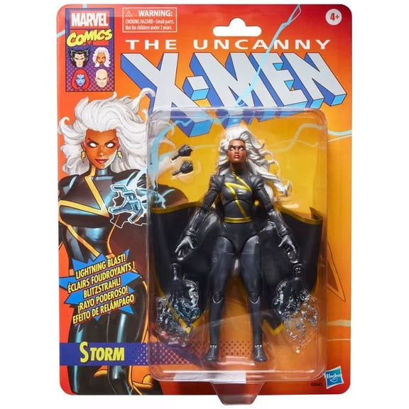 Marvel Legends Retro Series Storm Action Figure (Grey Costume)