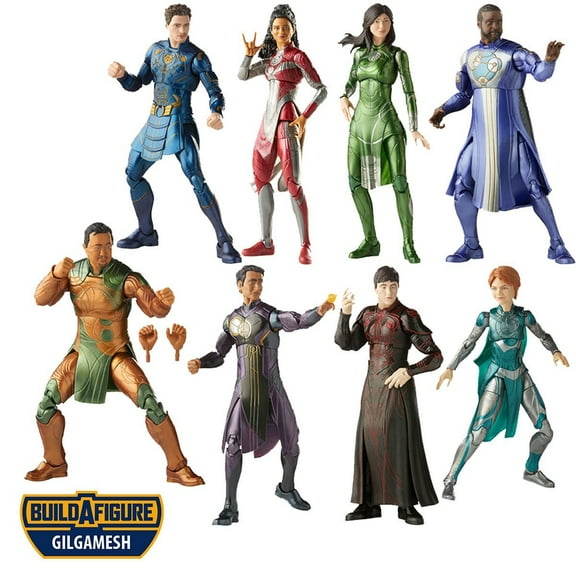 Marvel Legends Series: The Eternals - Build A Figure Case of 7 Gilgamesh Series 6-inch Action Figures