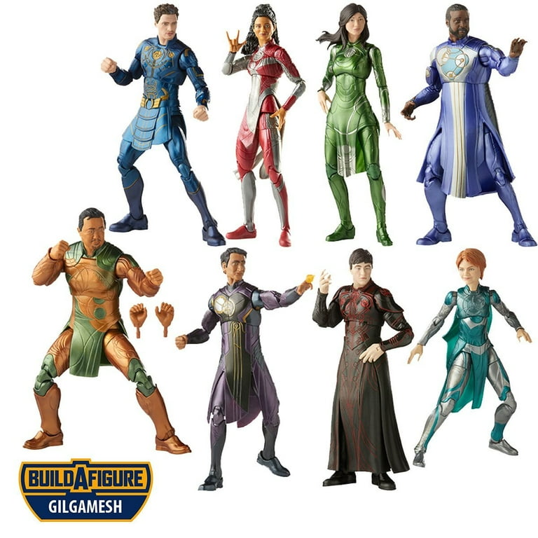 Marvel Legends Series The Eternals Build A Figure Case of 7
