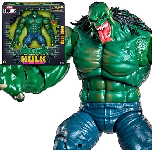 Marvel Legends Series The Incredible Hulk 60th Anniversary Deluxe Hulk Action Figure