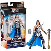 Marvel Legends Series Thor Love and Thunder King Valkyrie Action Figure 6-inch Collectible Toy,1 Accessory,2 Build-A-Figure Parts