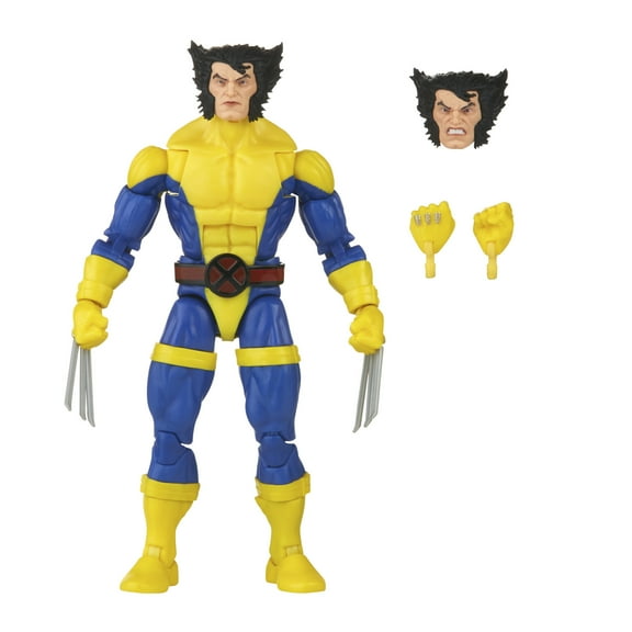 Marvel Legends Series X-Men Classic Wolverine 6-inch Action Figure Toy, 3 Accessories