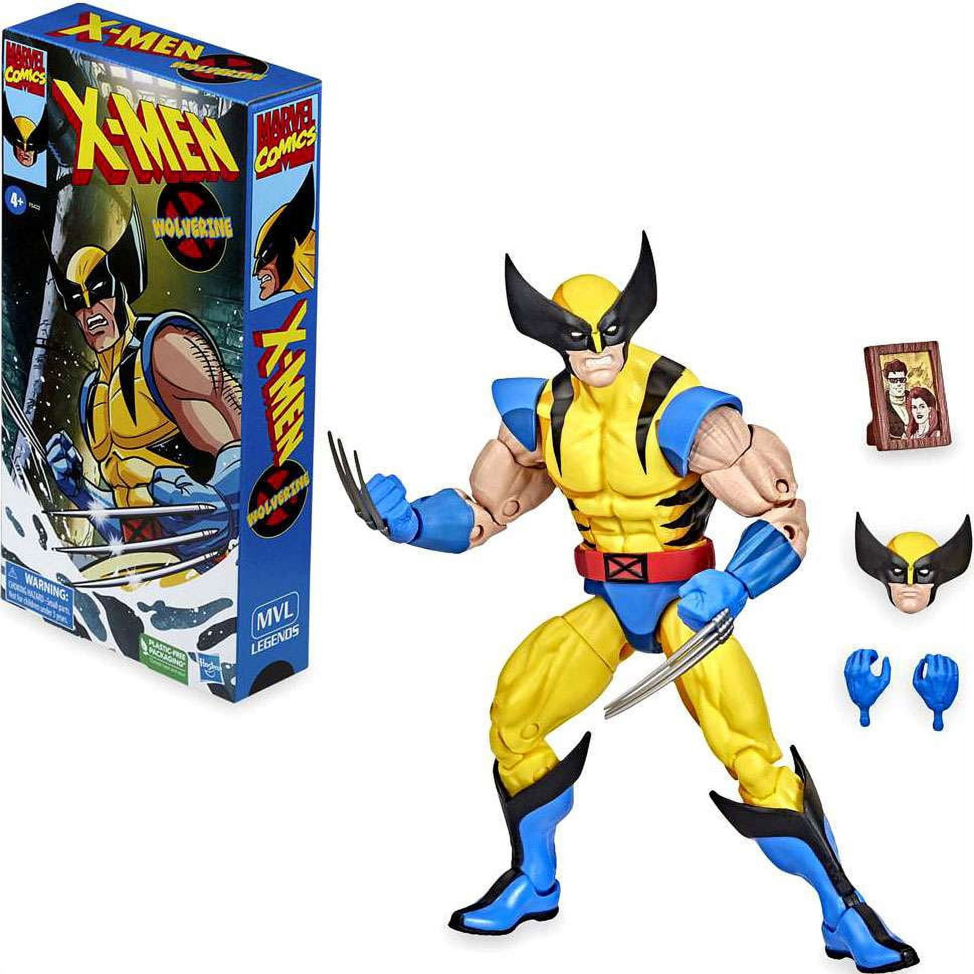マーベル レジェンド X-メン アニメシリーズ VHS ボックスウルヴァリン Marvel Legends X-Men Animated Series VHS Box Wolverine