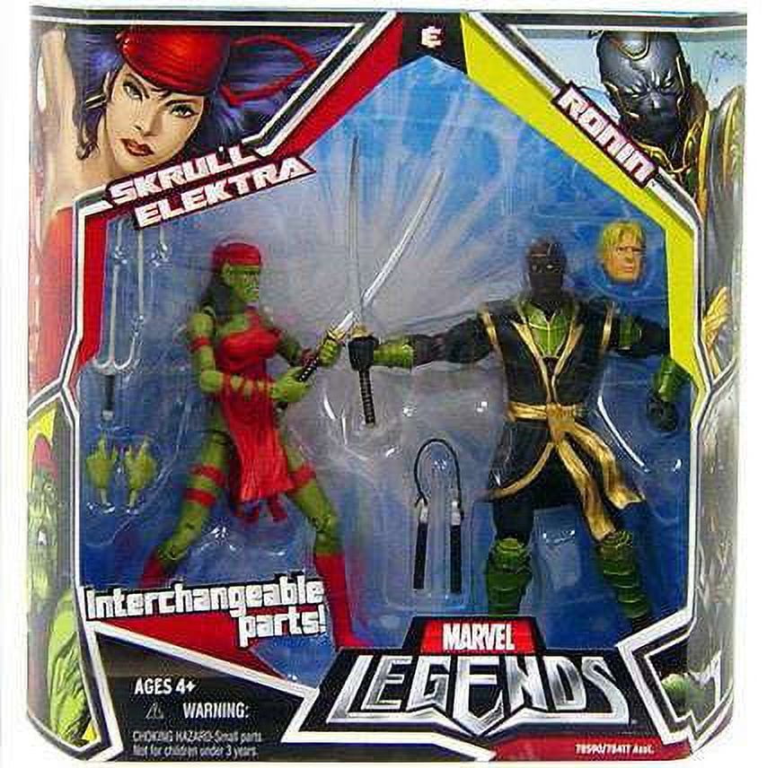 Marvel Legends Skrull Elektra & Ronin Action Figure 2-Pack