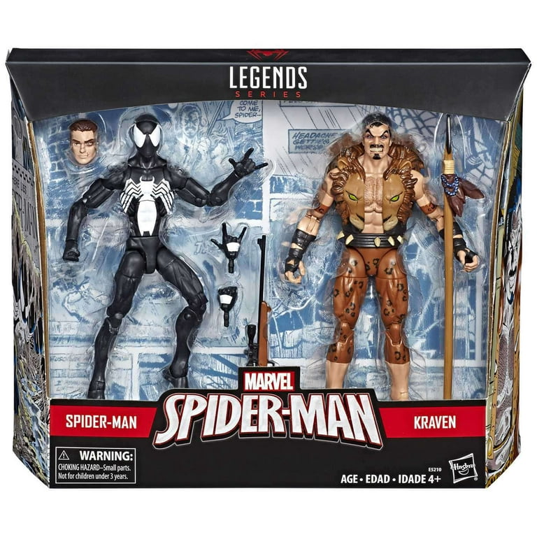 Marvel Legends Spider-Man & Kraven Action Figure 2-Pack - Walmart.com