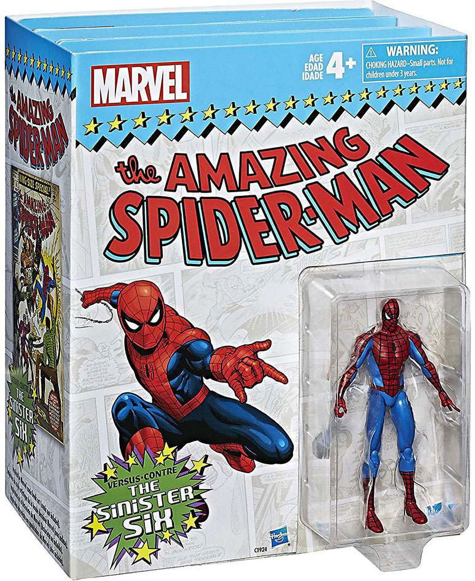 Spider-Man Retro Marvel Legends Miles Morales Spider-Man 6-Inch Action –  Fun Box Monster Emporium