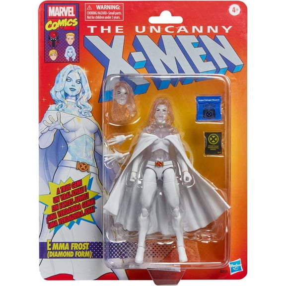 Marvel Legends The Uncanny X-Men Emma Frost Diamond Form Retro Figure