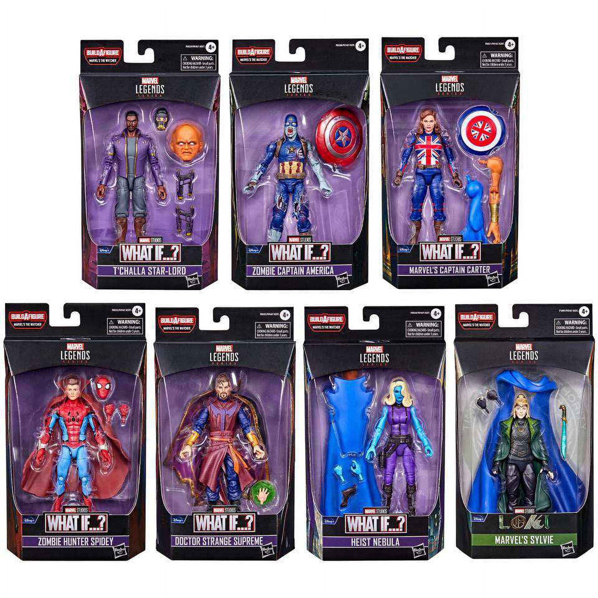 Marvel Legends The Watcher Series Set Of 7 Action Figures - Walmart.com