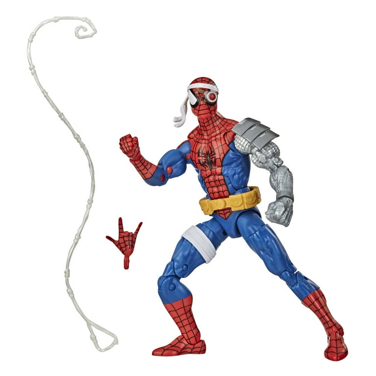 Cyborg Spider-Man フィギュア ボーナスピン付き Marvel Comics Cyborg Spider-Man Action Figure: Enhanced, Retro