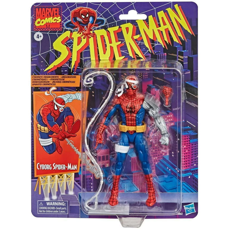 Marvel Legends Series Spider-Man Vintage Collection Cyborg Spider-Man - 6-inch Marvel Legends Series Spider-Man Vintage Collection Cyborg Spider-Man - 6-inch