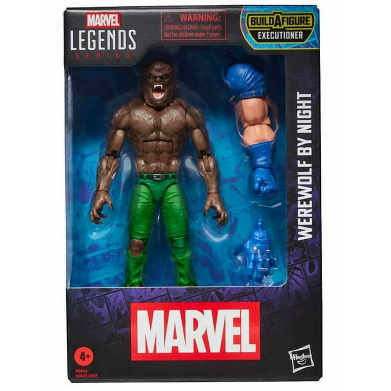 マーベル レジェンド マンシング Werewolf by night Marvel, Action Figure, Werewolf By Night Jack Russell, 6 inch