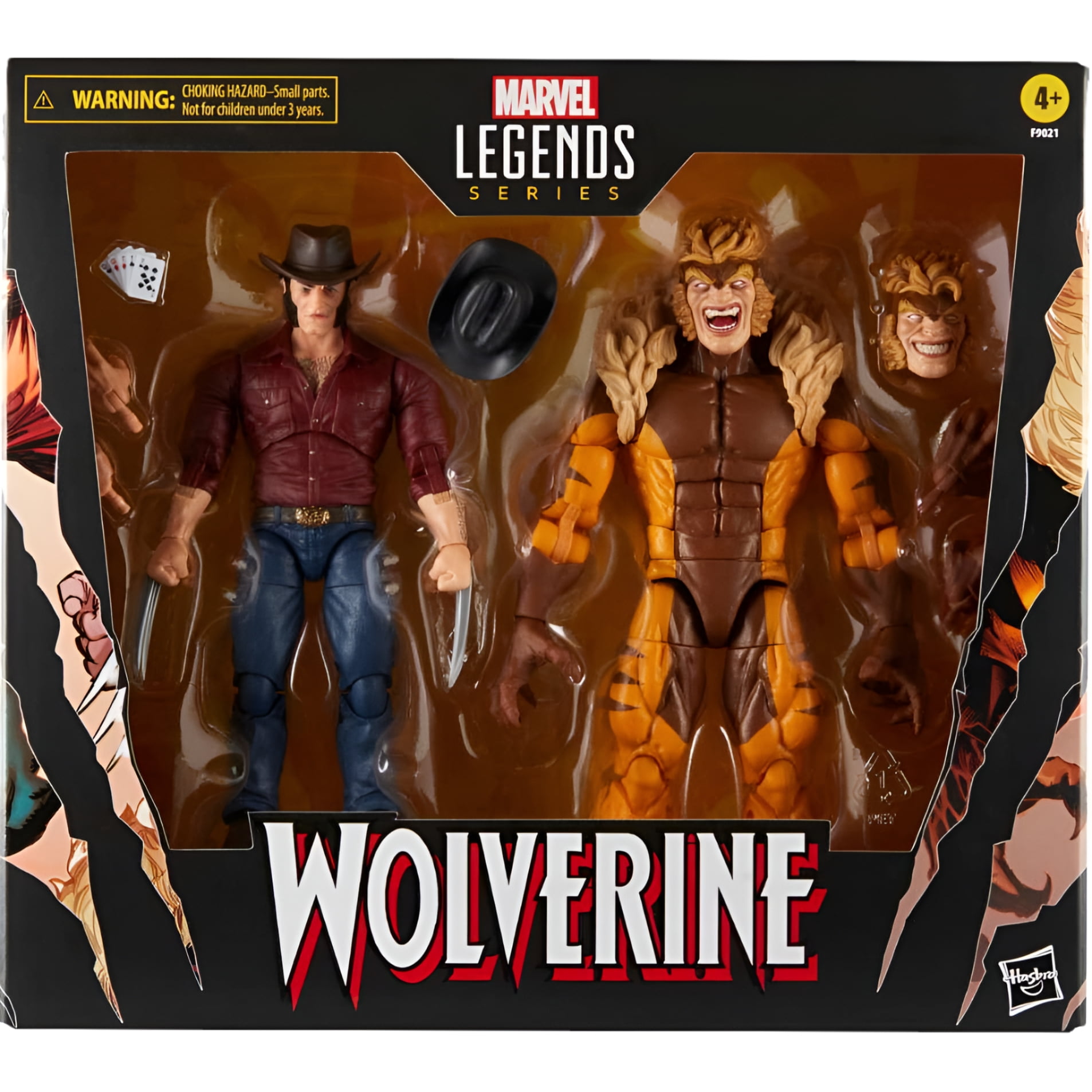5*2様 マーベルレジェンド　ウルヴァリン　セイバートゥース　2pack 50周 Hasbro Marvel Legends X-Men 50th Anniversary 6 Inch Action Figure