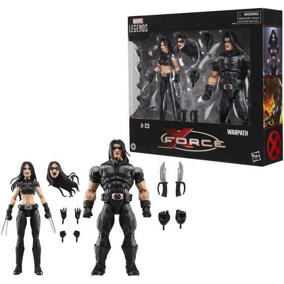 Hasbro Collectibles - X-Force - Marvel Legends - X-23 & Warpath Action Figure 2-Pack