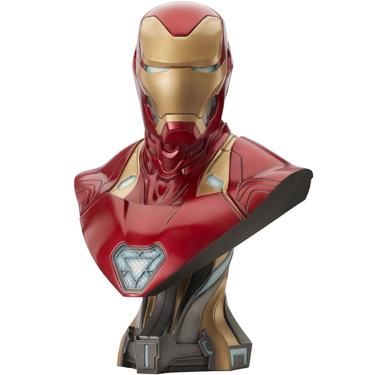 Marvel Legends in 3D Avengers Iron Man Mark 50 1:2 Bust - Walmart.com Marvel Legends in 3D Avengers Iron Man Mark 50 1:2 Bust - Walmart.com