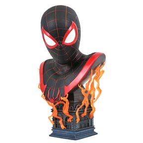 Marvel Legends in 3D PS5 Miles Morales 1/2 Scale Resin Bust