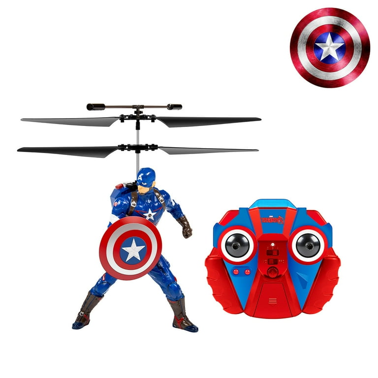 Marvel Avengers Captain America Flying Remote Control Toy