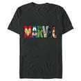 thumbnail image 1 of Marvel Logo Avengers Super Heroes - Short Sleeve Blended T-Shirt for Adults - Customized-Dark Heather, 1 of 5