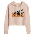 thumbnail image 1 of Marvel - Logo Bat - Juniors Cropped Hoodie, 1 of 4