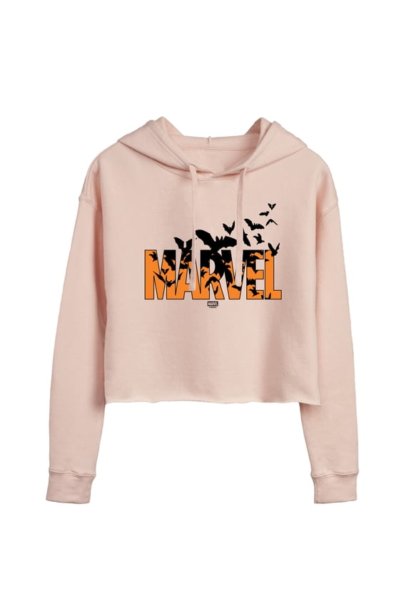 - Logo Bat - Juniors Cropped Hoodie