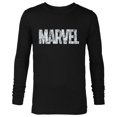 thumbnail image 1 of Marvel Logo Comics Gray Pencil Sketch Super Heroes Avengers - Long Sleeve T-Shirt for Men - Customized-Black, 1 of 5