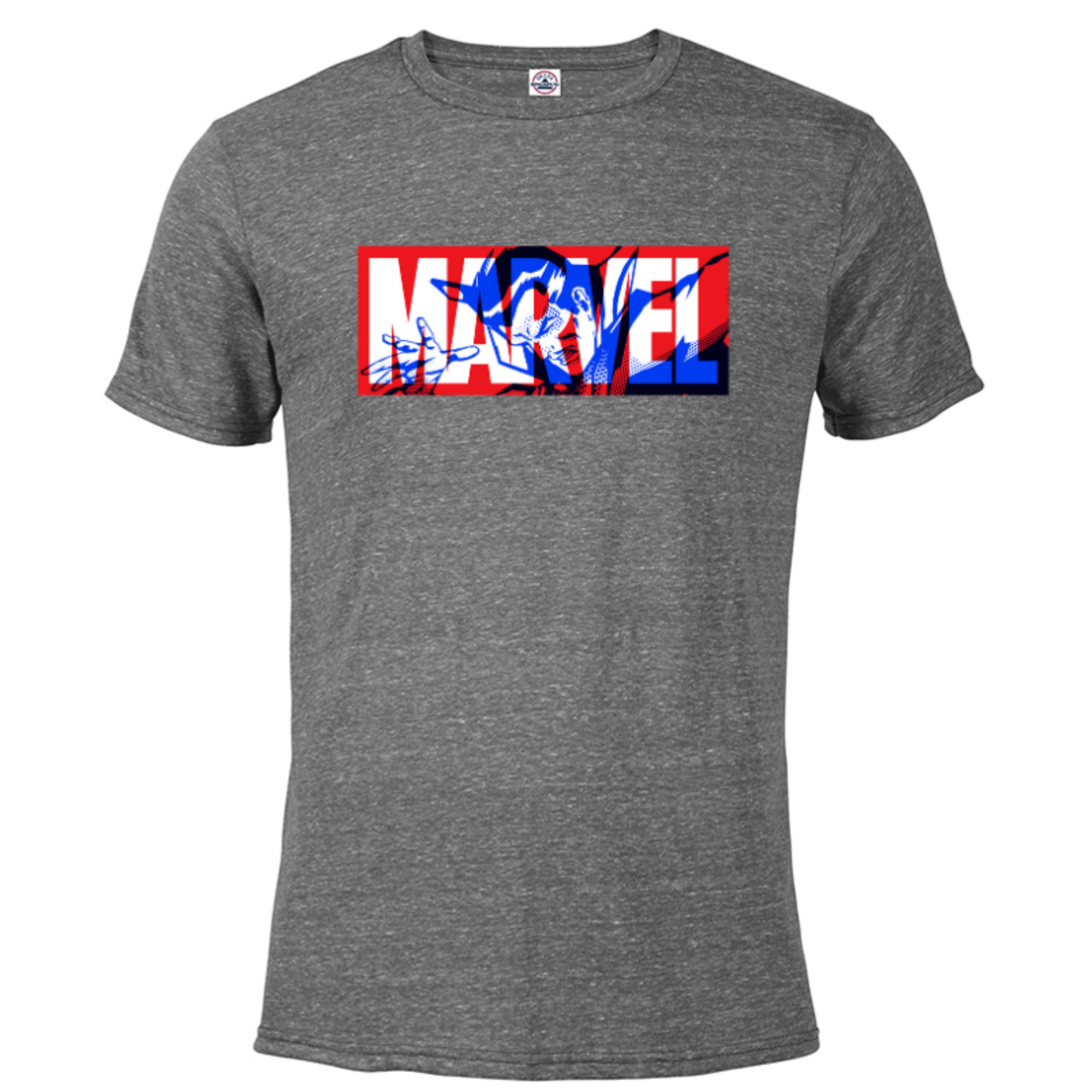 Marvel Color Daze - T-Shirt Uomo Unisex Con Grafica, Licenza Ufficiale, Colore Nero, Taglia Large, 100% Cotone