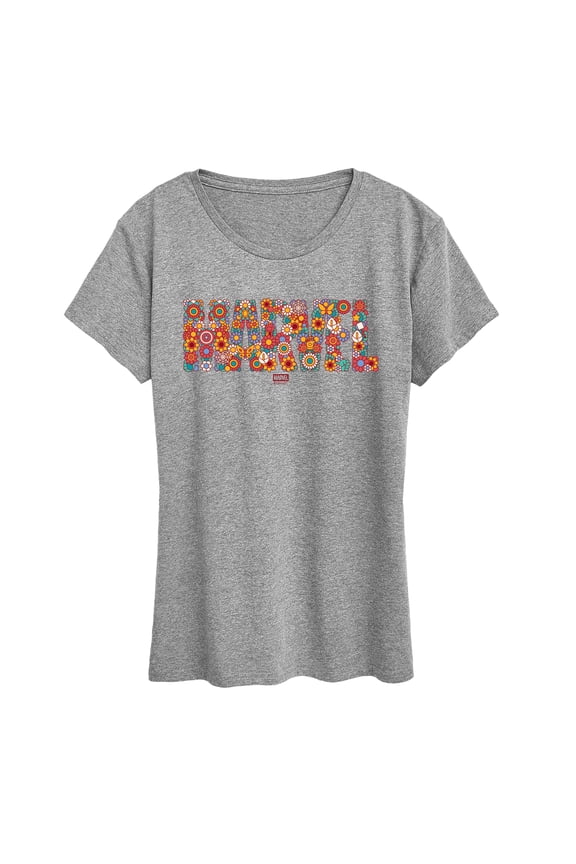 - Logo Florals - Women's Short Sleeve Graphic T-Shirt