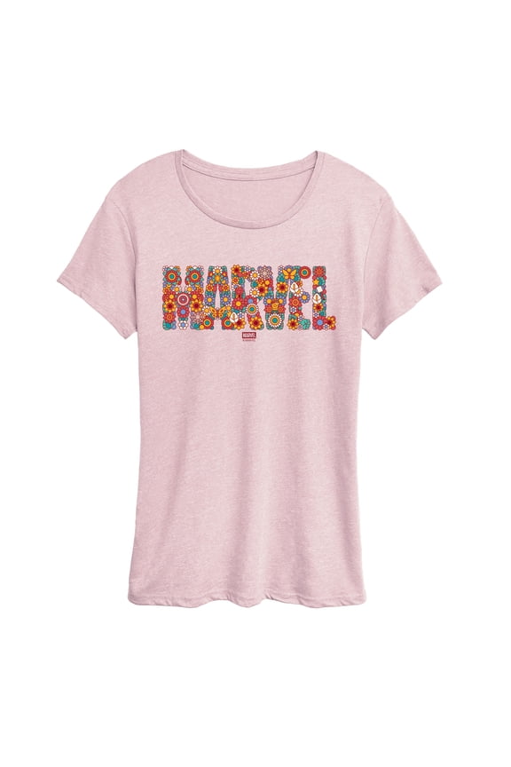 - Logo Florals - Women's Short Sleeve Graphic T-Shirt
