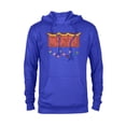 thumbnail image 1 of Marvel Logo Holiday Christmas Avengers Super Hero Ornaments - Pullover Hoodie for Adults - Customized-Royal, 1 of 5