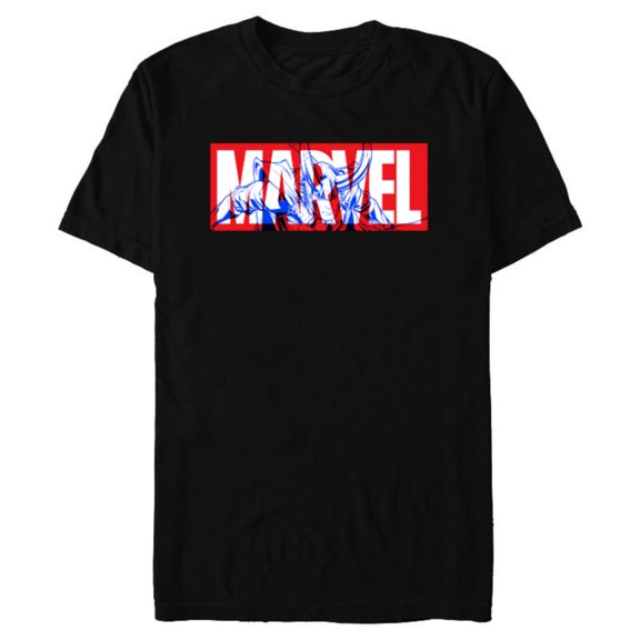 Marvel Logo Loki Comic Art - Short Sleeve Blended T-Shirt for Adults - Customized-Black