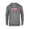 thumbnail image 1 of Marvel Logo Melting Paint Drip - Pullover Hoodie for Adults - Customized-Athletic Heather, 1 of 5