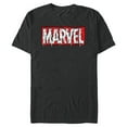 thumbnail image 1 of Marvel Logo Melting Paint Drip - Short Sleeve Blended T-Shirt for Adults - Customized-Dark Heather, 1 of 5