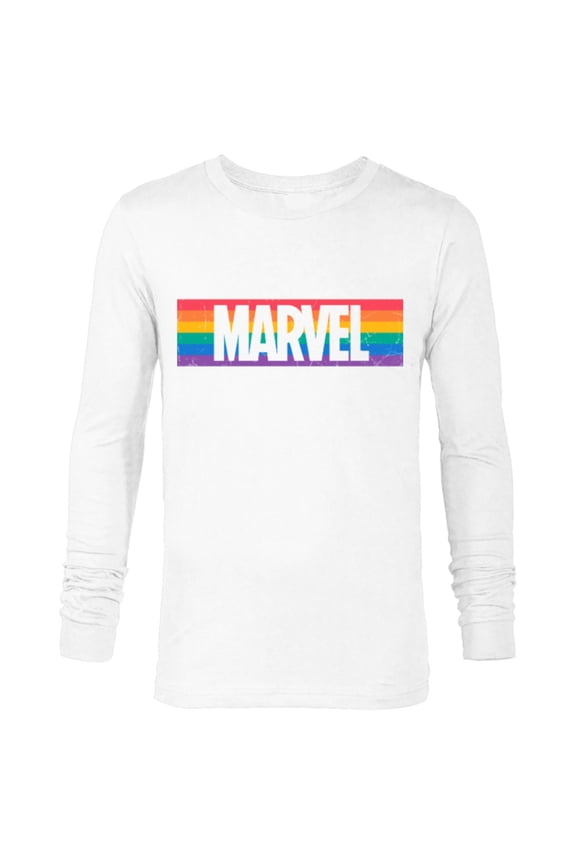 Logo Pride - Long Sleeve T-Shirt for Men - Customized-White