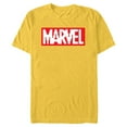 thumbnail image 1 of Marvel Logo Retro 8-Bit Pixel Art Style Classic - Short Sleeve Blended T-Shirt for Adults - Customized-Yellow, 1 of 5