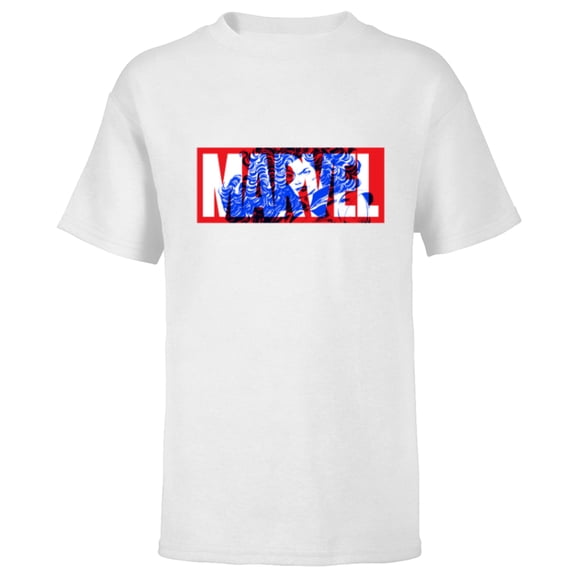 Marvel Logo She-Hulk Comic Art Avengers - Short Sleeve T-Shirt for Kids - Customized-White