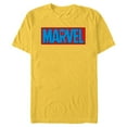 thumbnail image 1 of Marvel Logo Spider-Man Webs - Short Sleeve Blended T-Shirt for Adults - Customized-Yellow, 1 of 5